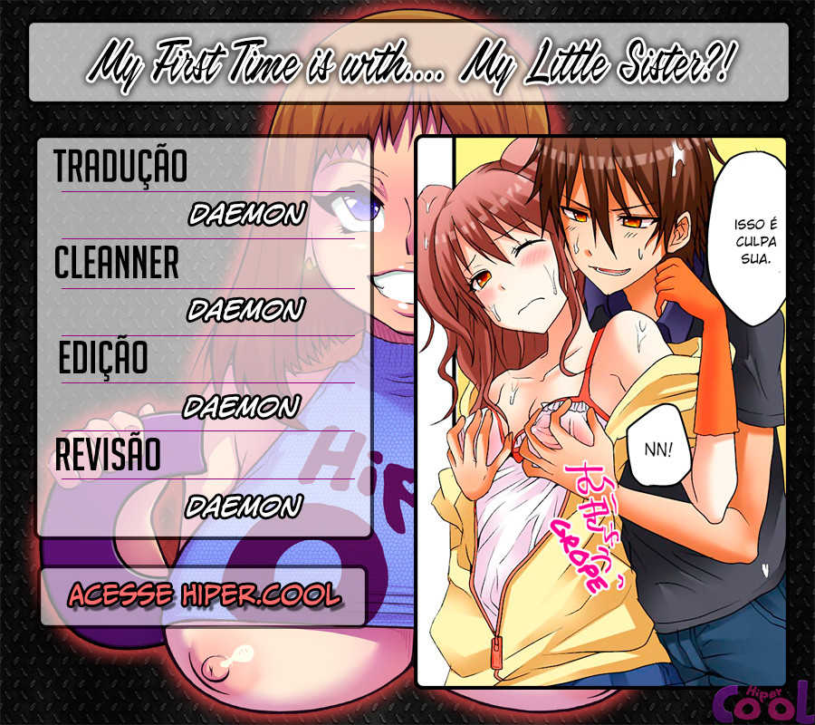[Porori] My First Time is with.... My Little Sister?! (Cap.1~20) [Portuguese-BR] [Em publicação] {HipercooL} - Page 128