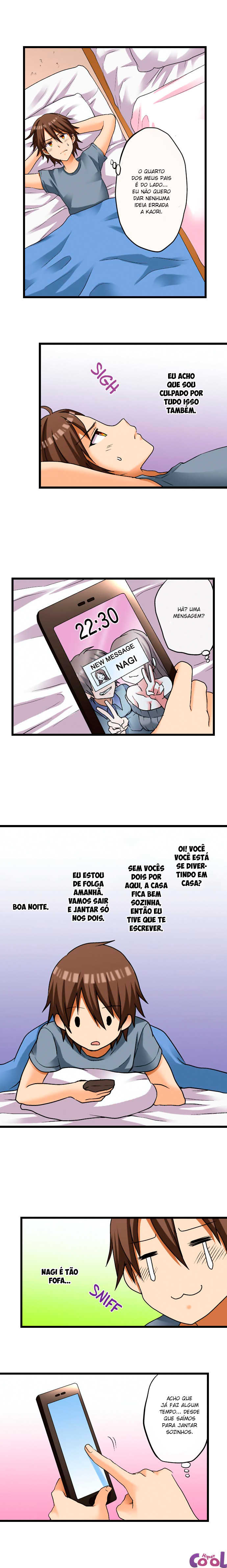 [Porori] My First Time is with.... My Little Sister?! (Cap.1~20) [Portuguese-BR] [Em publicação] {HipercooL} - Page 158