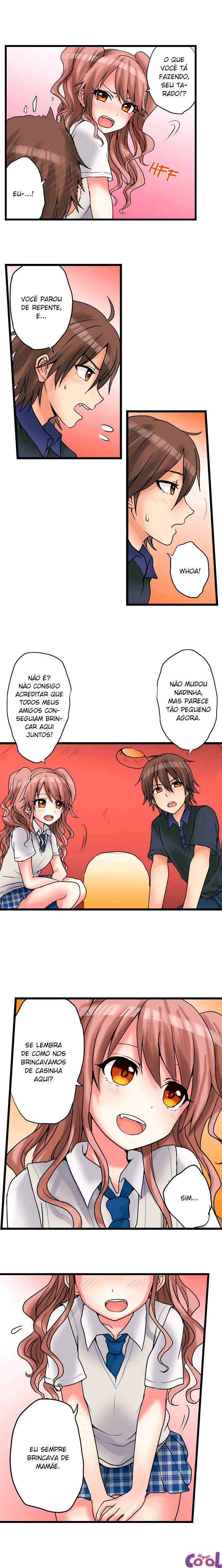 [Porori] My First Time is with.... My Little Sister?! (Cap.1~20) [Portuguese-BR] [Em publicação] {HipercooL} - Page 223
