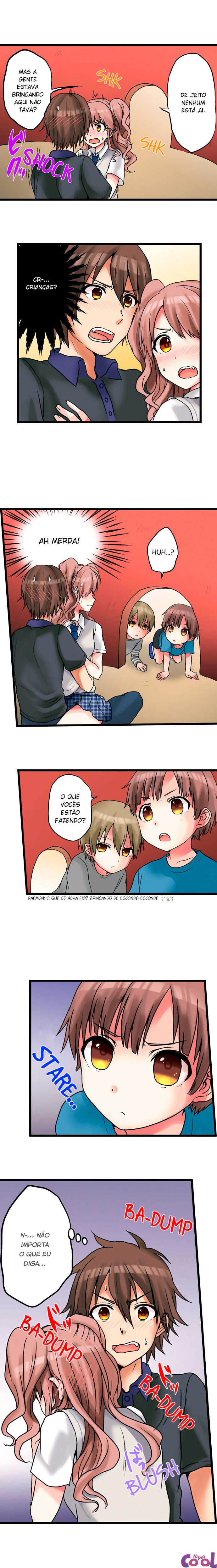 [Porori] My First Time is with.... My Little Sister?! (Cap.1~20) [Portuguese-BR] [Em publicação] {HipercooL} - Page 228