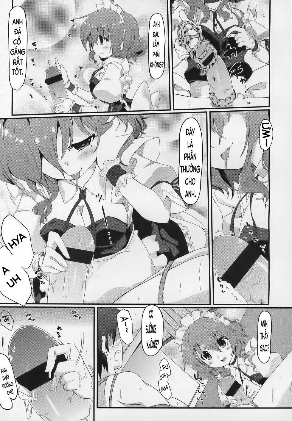 [Gin] Kanri Shite Sashiagemasu (Girls forM Vol. 03) [Vietnamese Tiếng Việt] [ngax] - Page 13