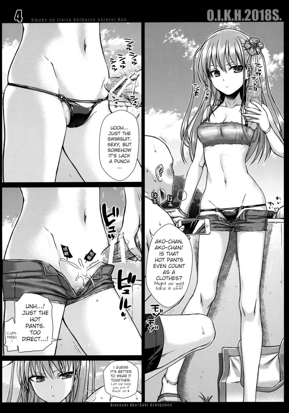 (C94) [40010 1-GO (Shimanto Shisakugata)] O.I.K.H.2018S. (Various) [English] [Warmano] - Page 4