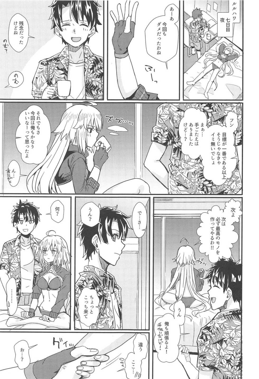 (C95) [Haru Koubou (Harukoubou Norimaki)] Dekitara Nanoka Nanaban (Fate/Grand Order) - Page 2