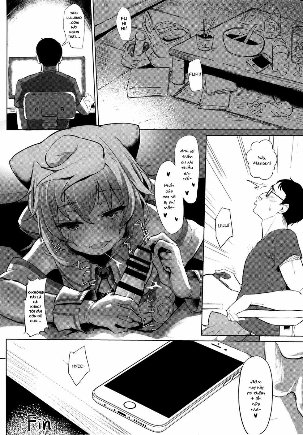 [Molossan (Morochin-san)] Master, Pakohame Shiyo (Hacka Doll) [Vietnamese Tiếng Việt] [Santancongly] [Digital] - Page 18