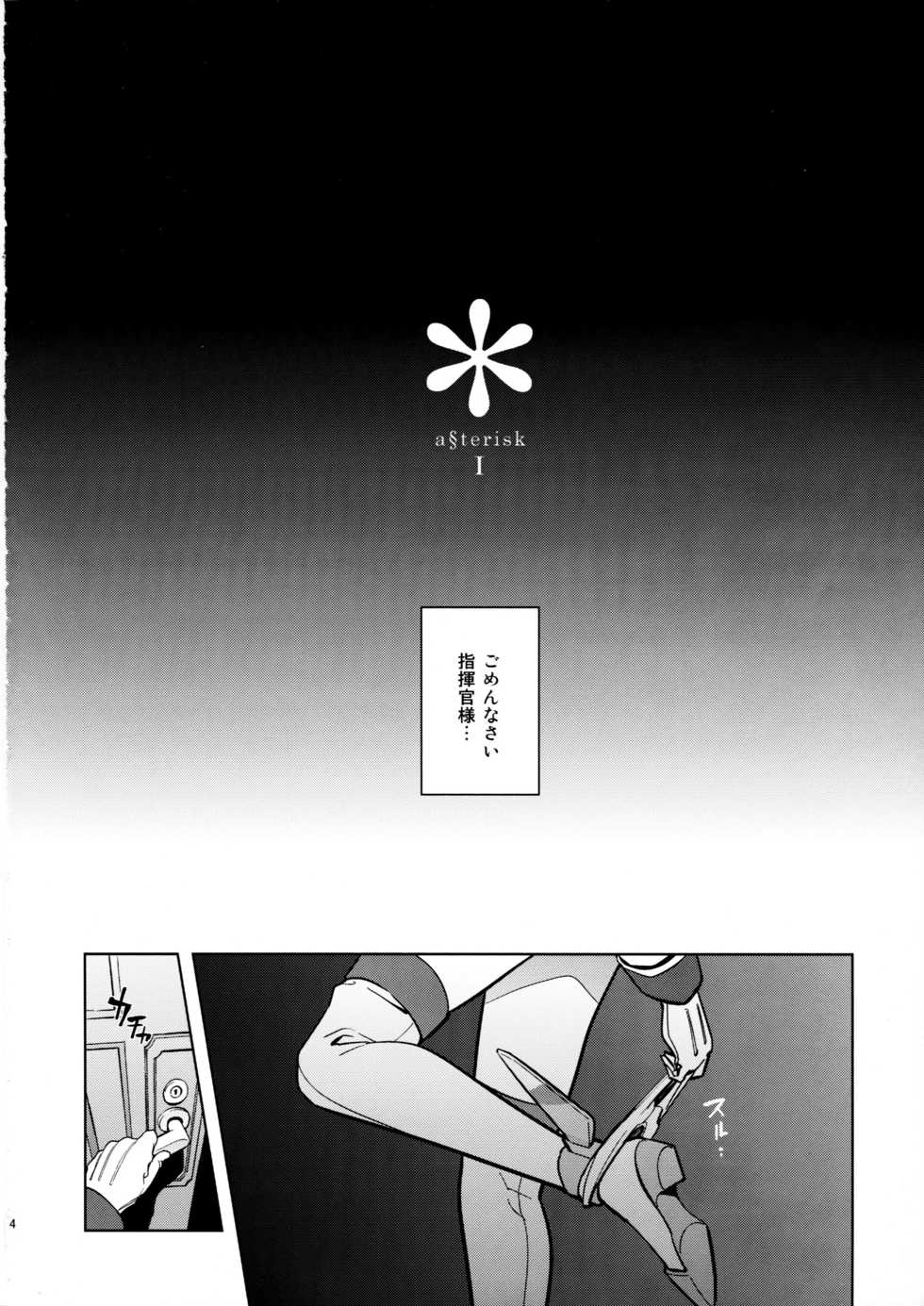(C94) [sin-maniax (Todoroki Shin)] a§terisk (Azur Lane) - Page 3