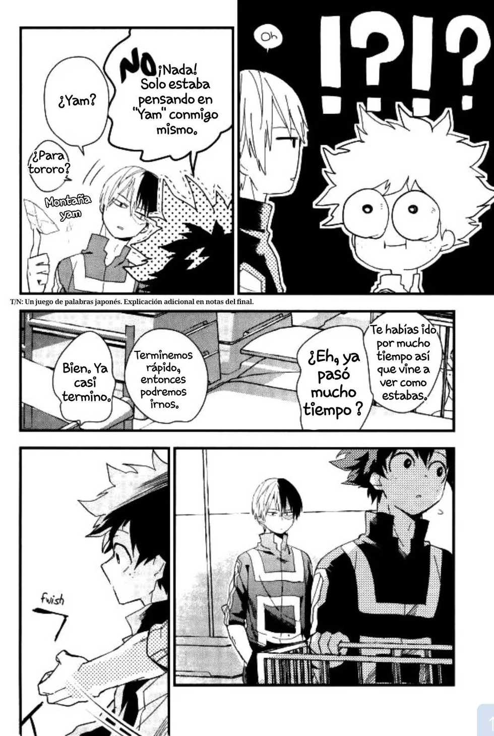 (C92) [Mini Karaageteishoku Ohmori (Tooka)] Midoriya-kun to Todoroki-kun ga Taiiku Souko de xxx suru Hon | Midoriya-kun Y Todoroki-kun Son XXX En El Armario De Suministros De La Eh [Spanish] [Shousanki] - Page 8