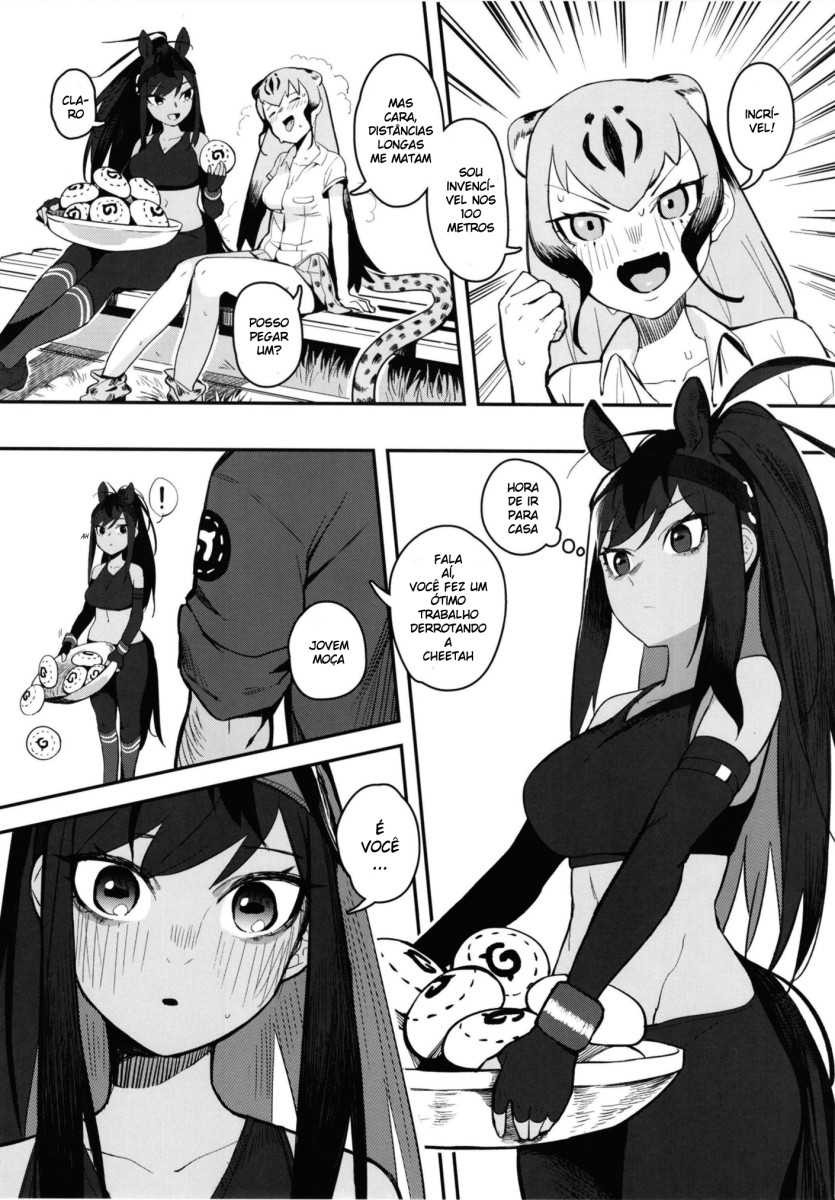 [Beicon (Beijuu)] Thoroughbred Early Days 2 (Kemono Friends) [Portuguese-BR] (DiegoVPR) [Digital] - Page 8