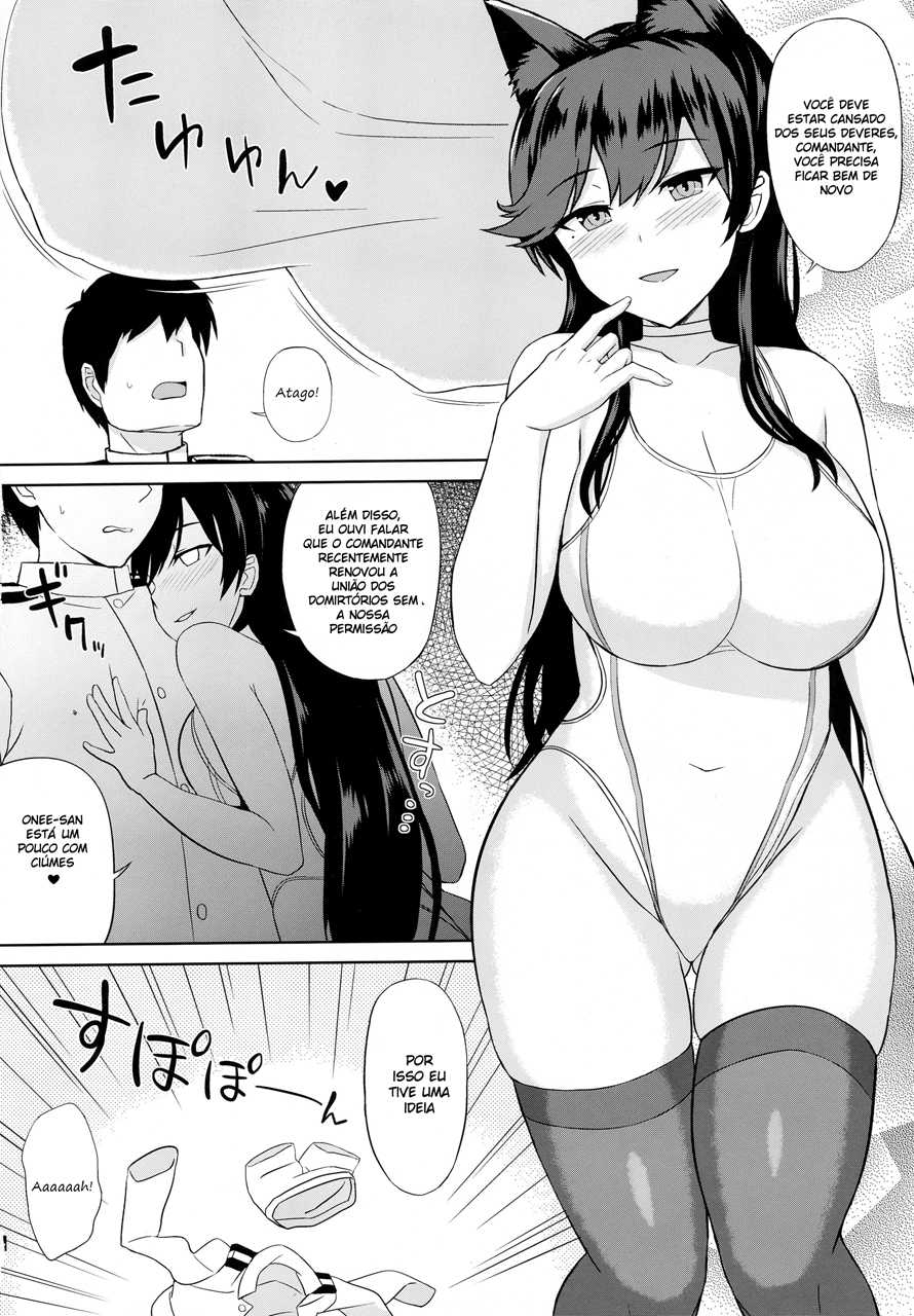 (C95) [Kaki no Tane (Summer)] AzuLan Soap-bu -Juuou Hen- (Azur Lane) [Portuguese-BR] (DiegoVPR) - Page 5