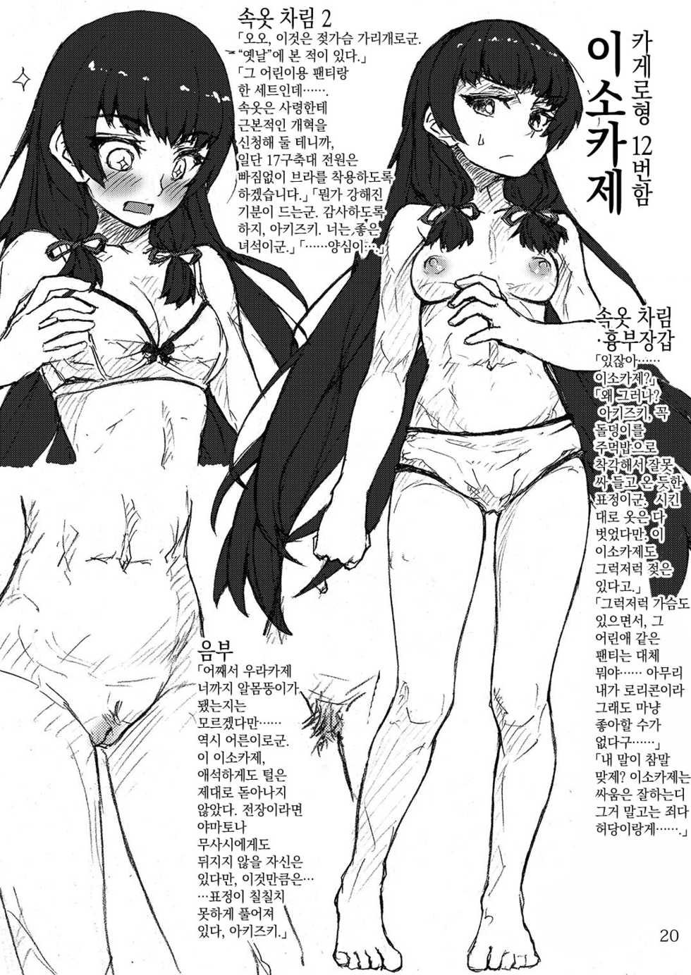 [LUNATIC PROPHET (Arimura Yuu)] Oshikkollection Kuchikukan Hen Yon  - PISS-COLLE DESTROYERS IV | 오줌 컬렉션 구축함편 4 (Kantai Collection -KanColle-) [Korean] [Digital] - Page 20