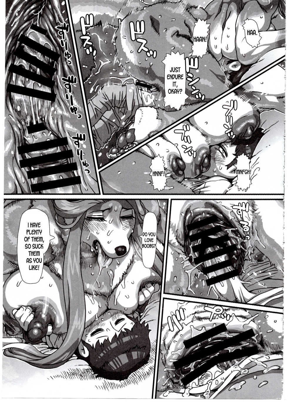 (C93) [Mayoineko (Nezumin)] Mudai | Untitled (Kemokko Lovers 8) [English] [desudesu] - Page 19