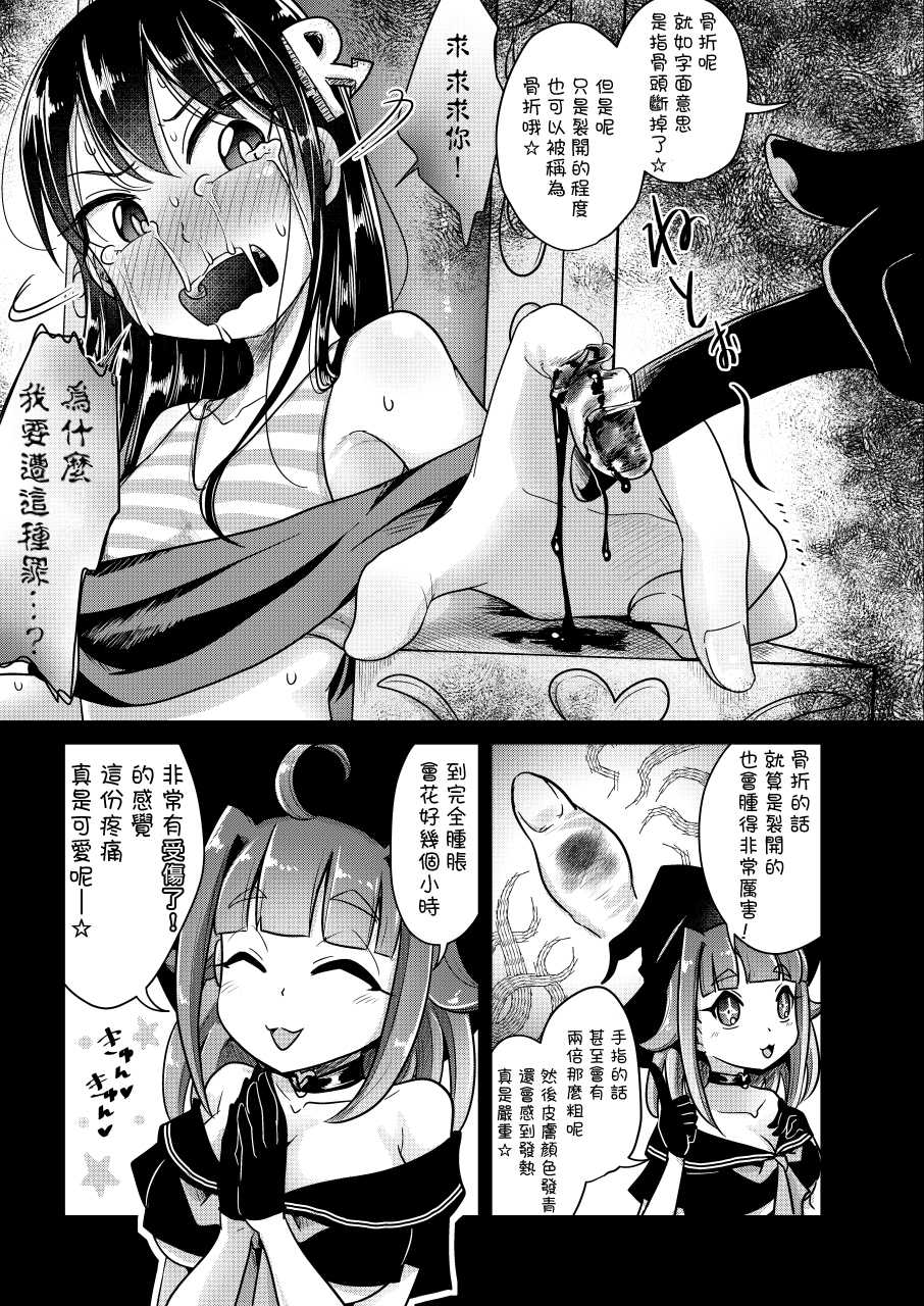 [Dennou Chocolate (AwA)] Ryona zukan ~ yubi seme gankyuu seme ~ [Chinese] [沒有漢化] [Digital] - Page 10