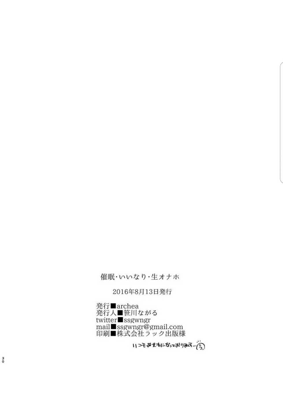 [archea (Sasagawa Nagaru)] Saimin Iinari Nama Onaho (Kuroko no Basuke) [English] [Otokonoko Scans] [Digital] - Page 30