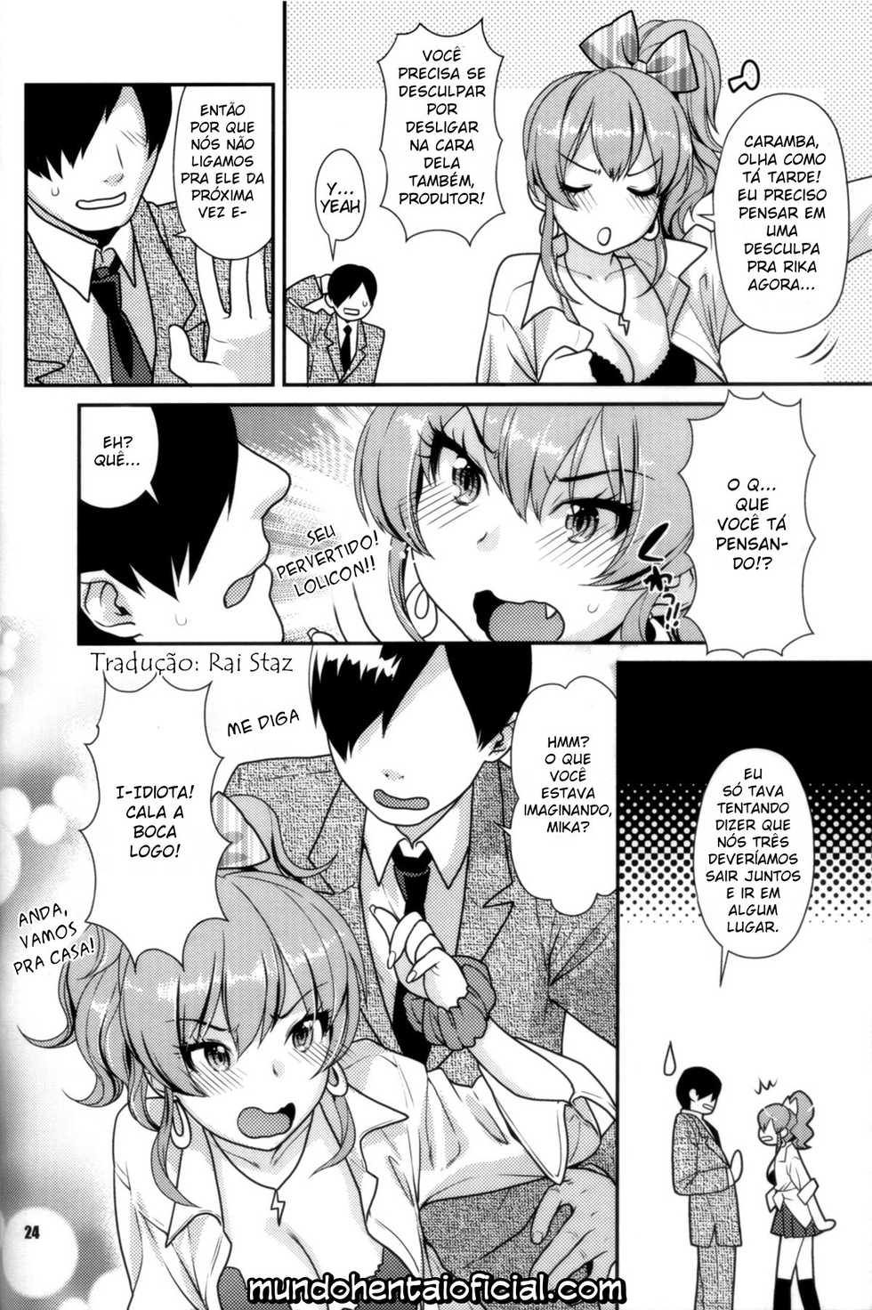 (C83) [Nekomataya (Nekomata Naomi)] YAKIMOCHI Escalate | Escalar do Ciúme (THE IDOLM@STER CINDERELLA GIRLS) [Portuguese-BR] [Rai Staz] - Page 22