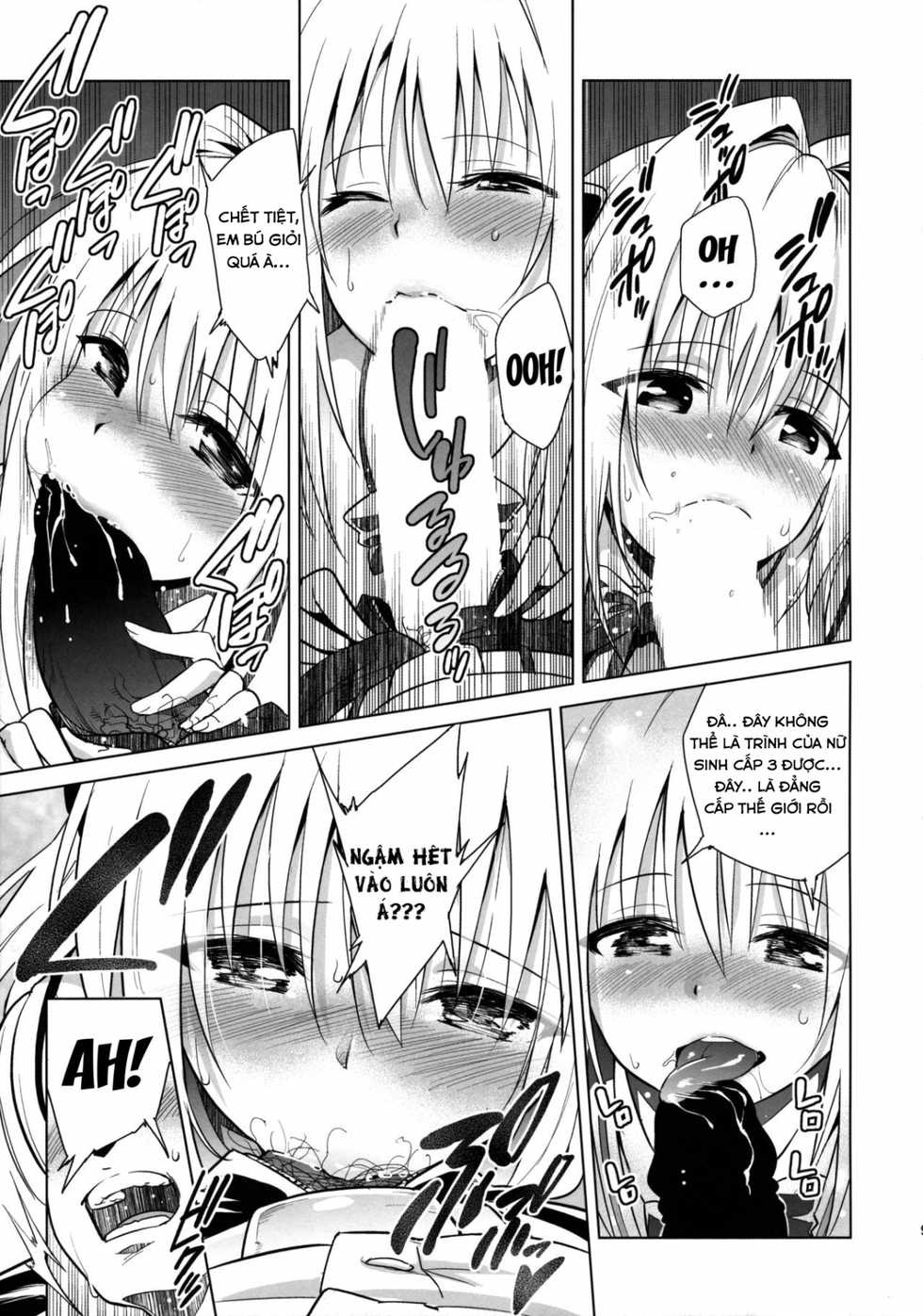 (C89) [sin-maniax (Todoroki Shin)] utter darkness -GOLDEN HOLE2- (To LOVE-Ru) [Vietnamese Tiếng Việt] [Chè] - Page 7