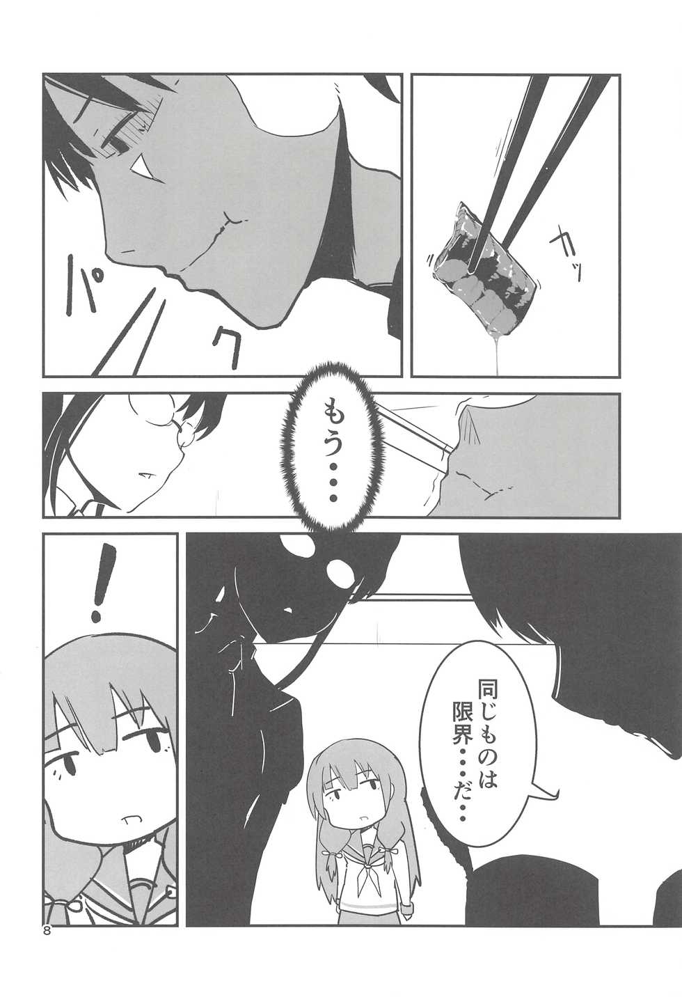 (C93) [GOLDEN BAT (homra, AMANE)] Shirei, Shikkari Tabeteru ka? 2 (Kantai Collection -KanColle-) - Page 7