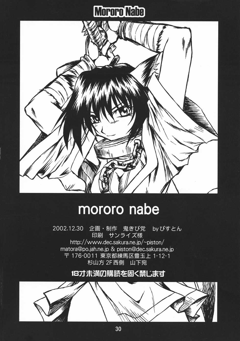 (C63) [Onikibitou (Piston)] Mororo Nabe (Utawarerumono) - Page 30