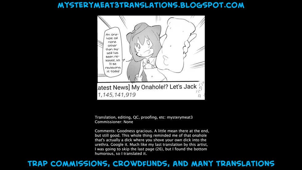 [Molossan (Morochin-san)] Fack DOLL Jibun no Onaho de Shikoshiko Shichau Vtuber (Hacka Doll) [English] [mysterymeat3] [Digital] - Page 29
