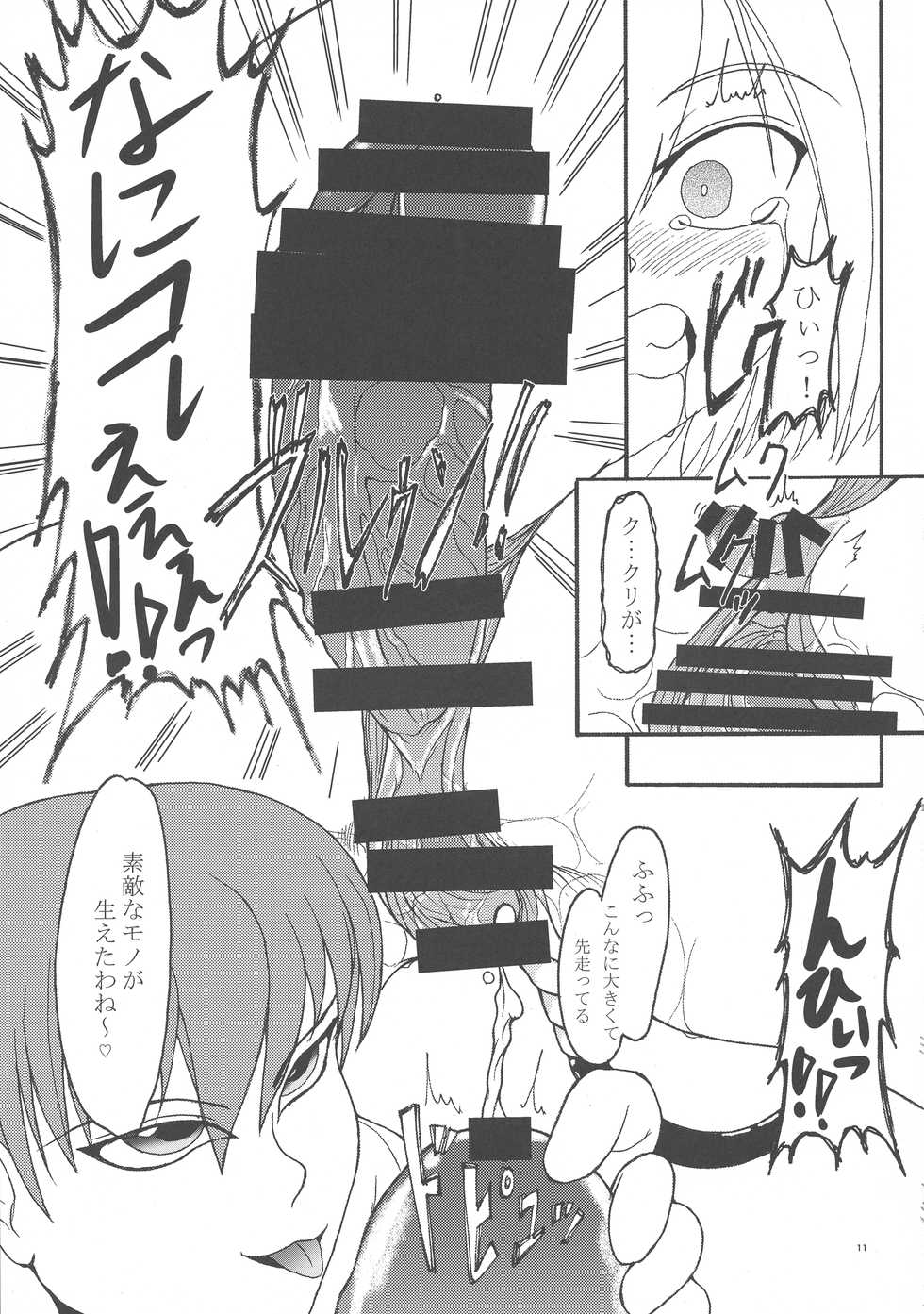 (C95) [Hijouguchi (DARKSIDE-G)] Uchi x Yoso (Eiyuu Chronicle) - Page 11