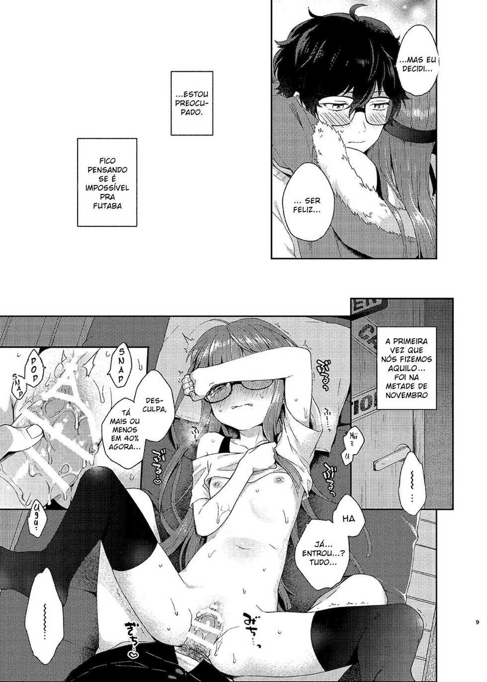 [majocolony (majoccoid)] Koibito no Futaba to Shitai Ironna Koto (Persona 5) [Portuguese-BR] [Rai Staz] [Digital] - Page 7