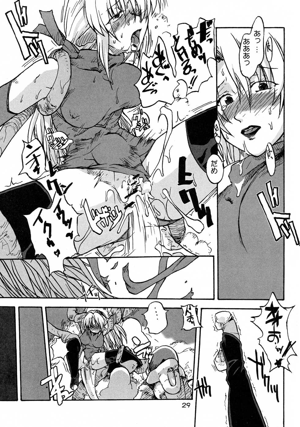 (C71) [Kyodai Kidou Yousai Kyoushuu (Kamio 96)] Manga Chocolate Bustier vol. 2 - Page 29