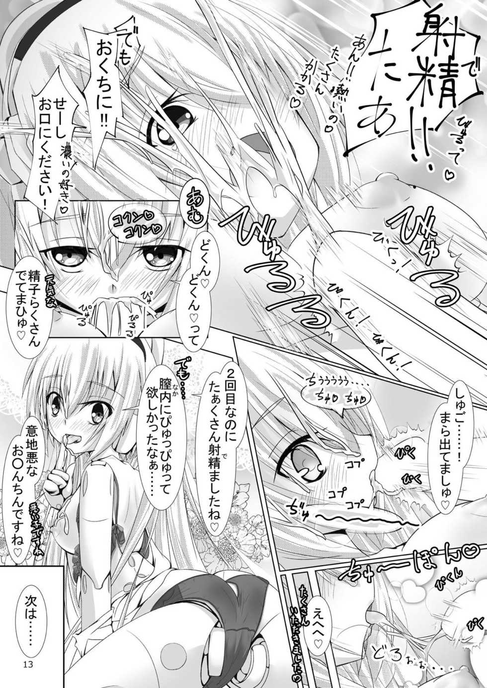 [MOJIYA (MOJA)] Ruruna-san to H Suru Hon (Busou Shinki) [Digital] - Page 12