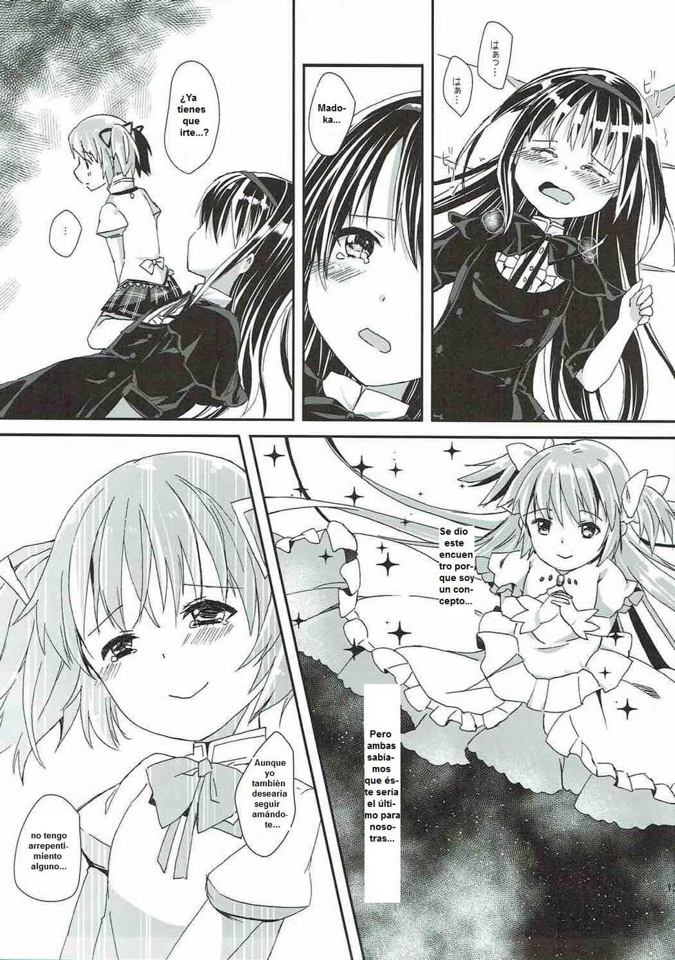 (C86) [Sudachic (Shiono Maki)] Kanojo o Sukuu Tame no Ichiban Tadashikunai Houhou (Puella Magi Madoka Magica) [Spanish] [Biblioteca Yuri HHH] - Page 14