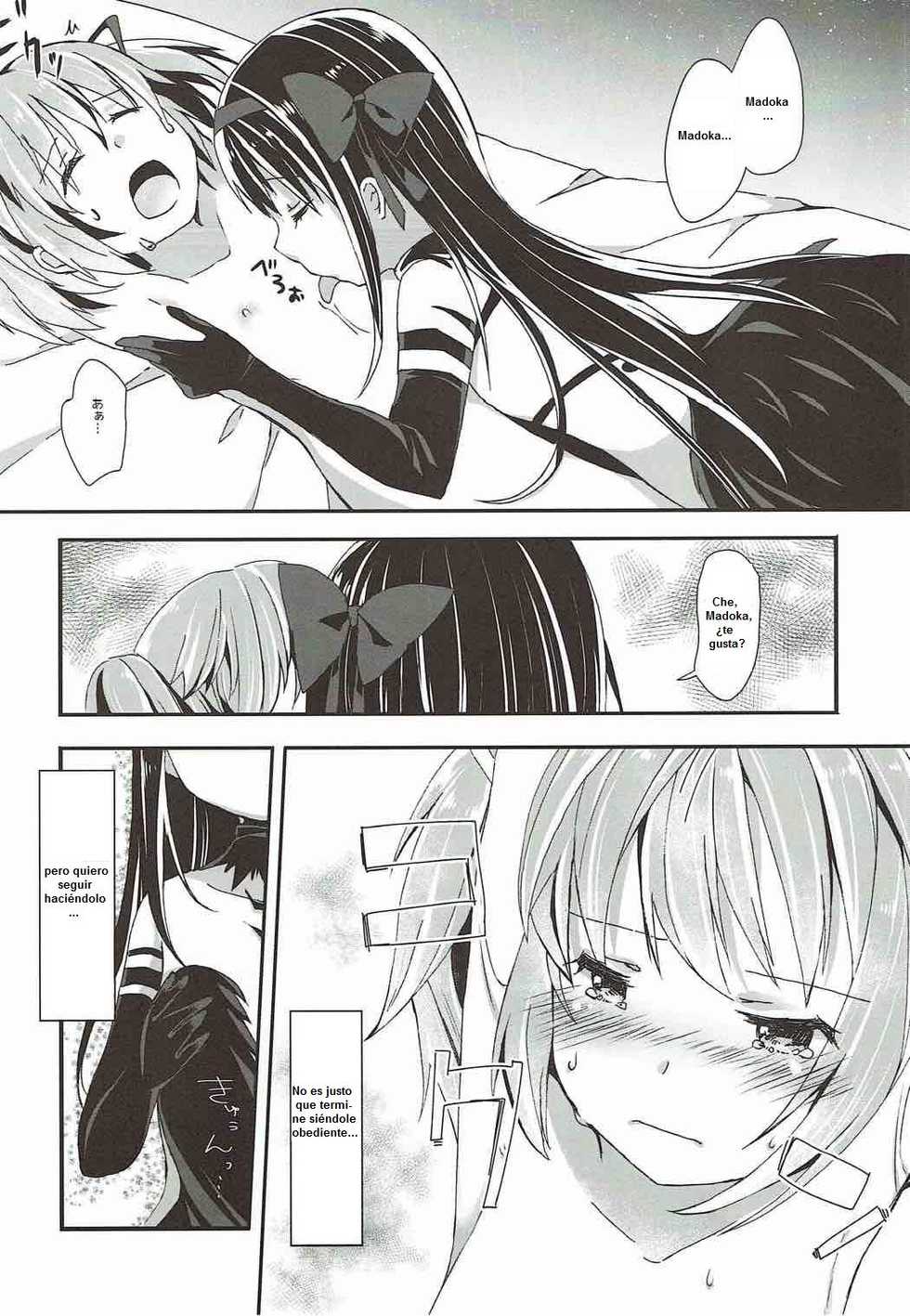 (C86) [Sudachic (Shiono Maki)] Kanojo o Sukuu Tame no Ichiban Tadashikunai Houhou (Puella Magi Madoka Magica) [Spanish] [Biblioteca Yuri HHH] - Page 19