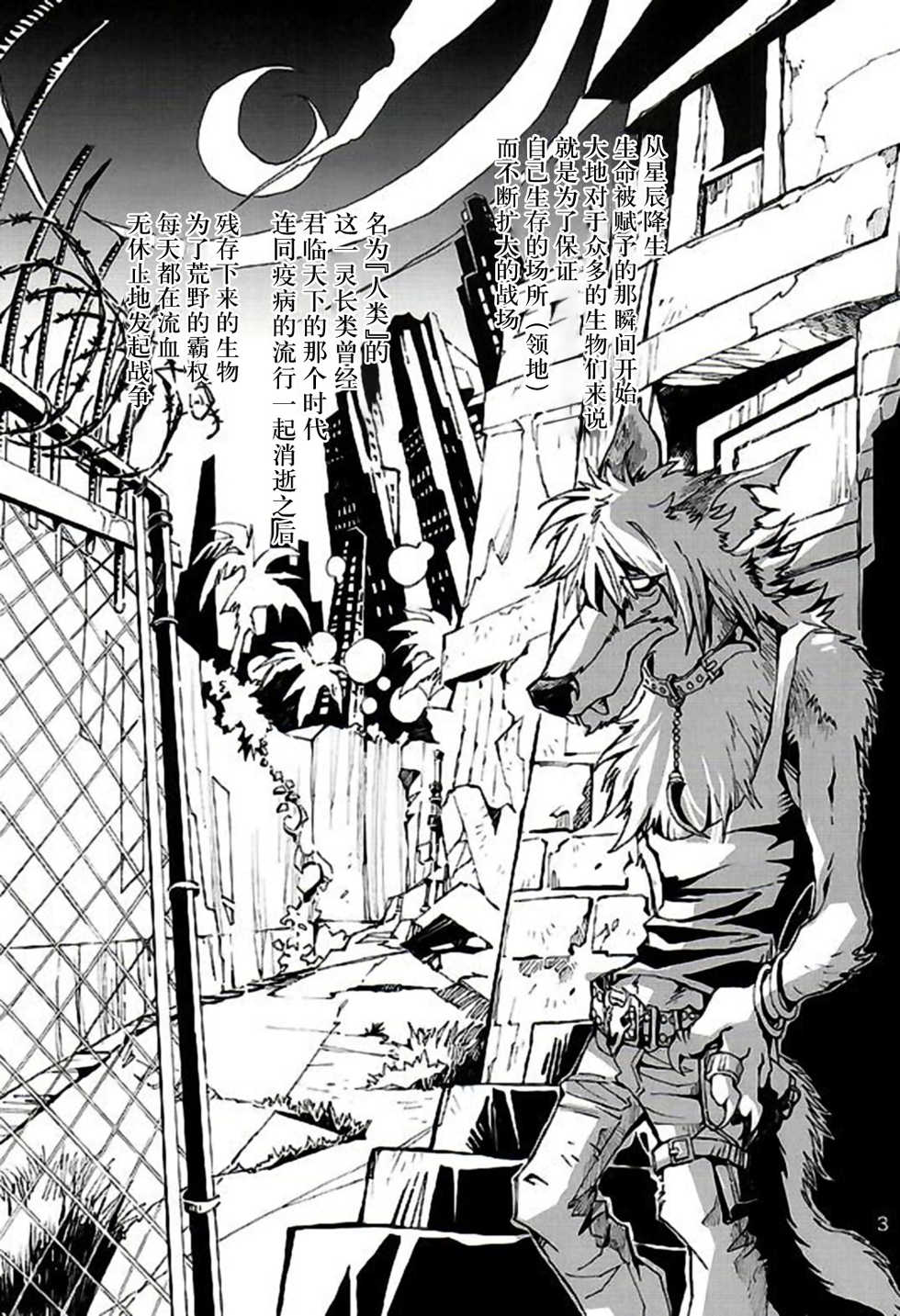 (C74) [GoldenDawn89 (Karitaka Akira, Ono Nui)] THE WILD LEG [Chinese] [新桥月白日语社] - Page 5