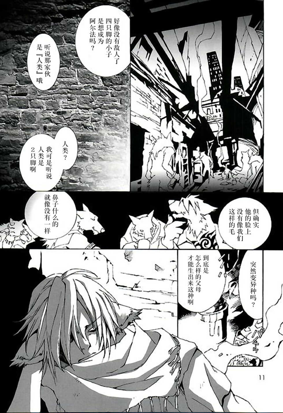 (C74) [GoldenDawn89 (Karitaka Akira, Ono Nui)] THE WILD LEG [Chinese] [新桥月白日语社] - Page 13