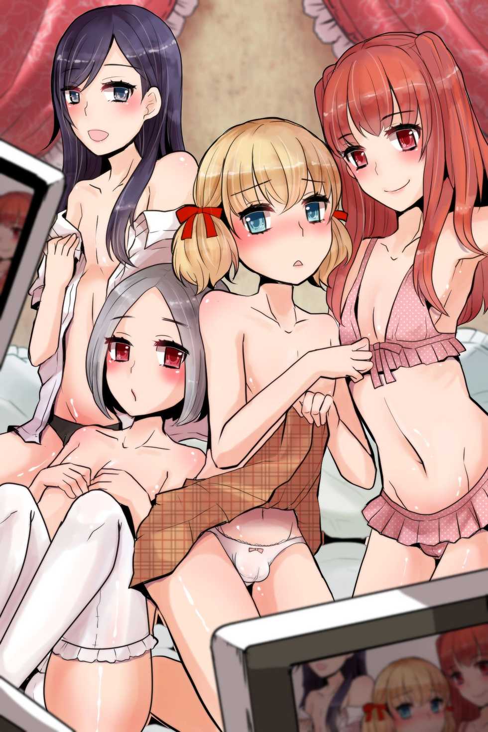 [MC (Nimame)] Mesuochi! Rankou Satsueikai ~Boku Otoko na no ni Kanjichau...!~ - Page 2