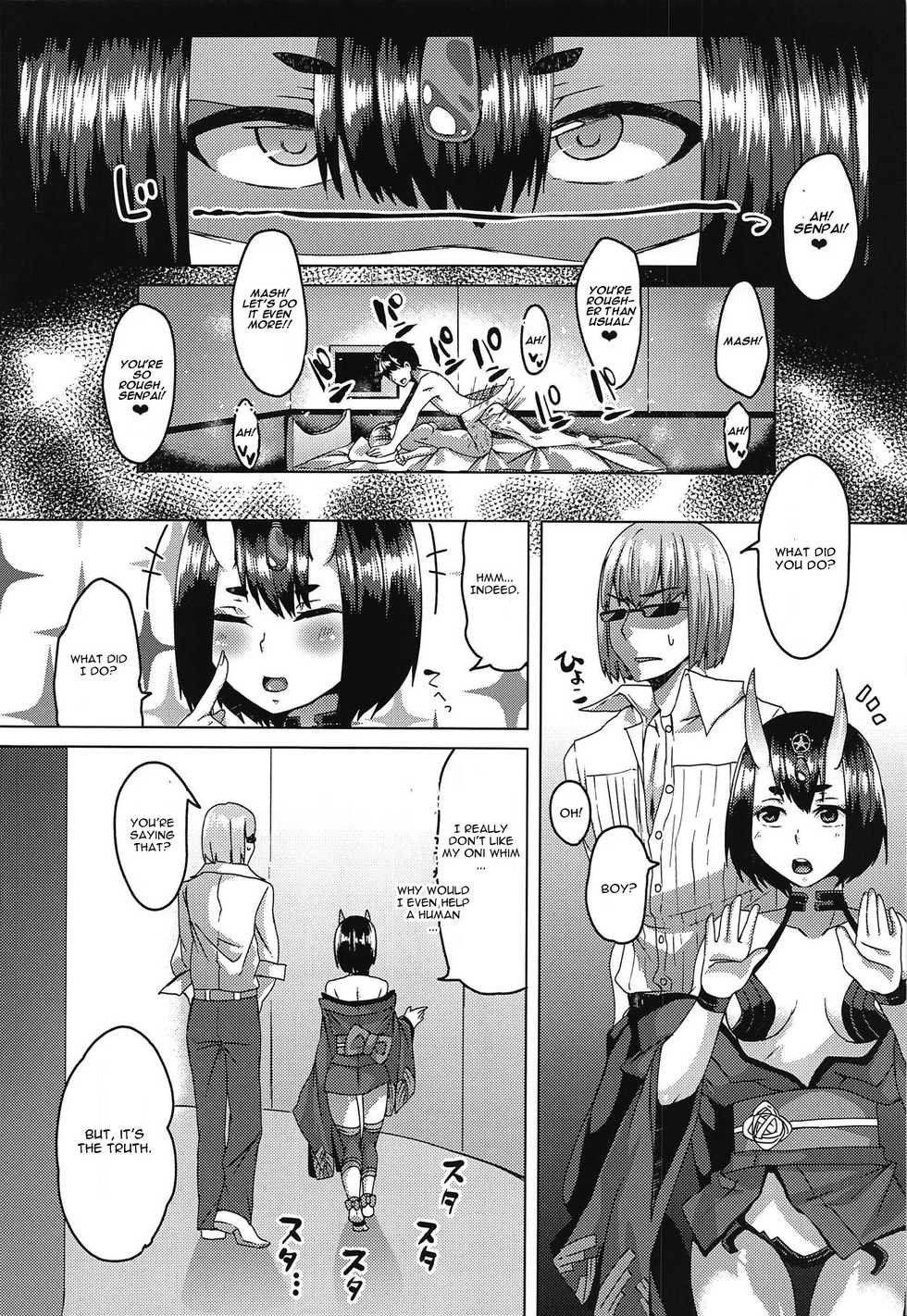 (C95) [Hakukoukai (Shiramizu Mizuchi)] Oni no Kimagure. (Fate/Grand Order) [English] [CGrascal] - Page 19