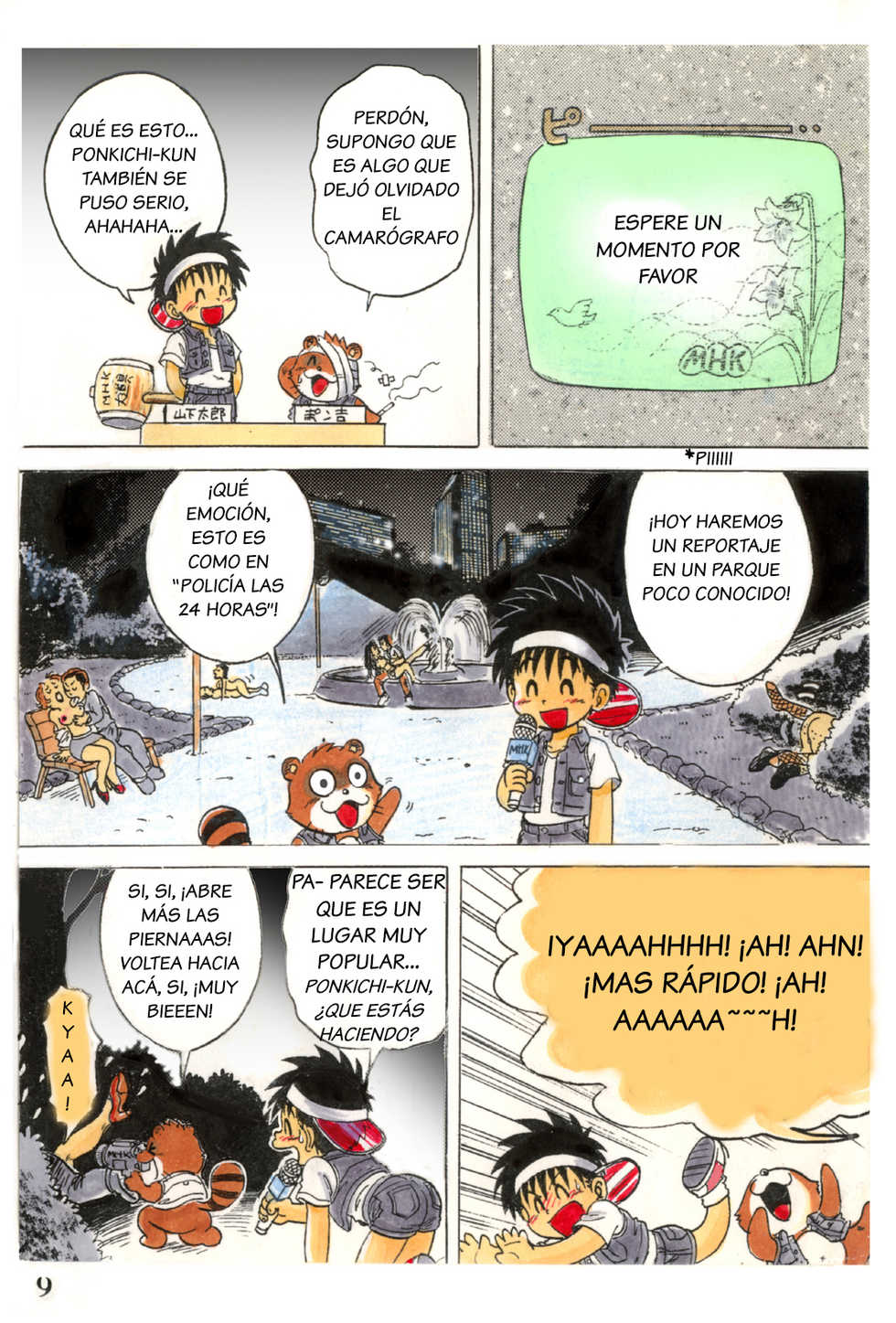 [Sennen Teikoku (Mitsui Jun)] Tanken! Boku no Machi | [Spanish] [Thakerion] - Page 9