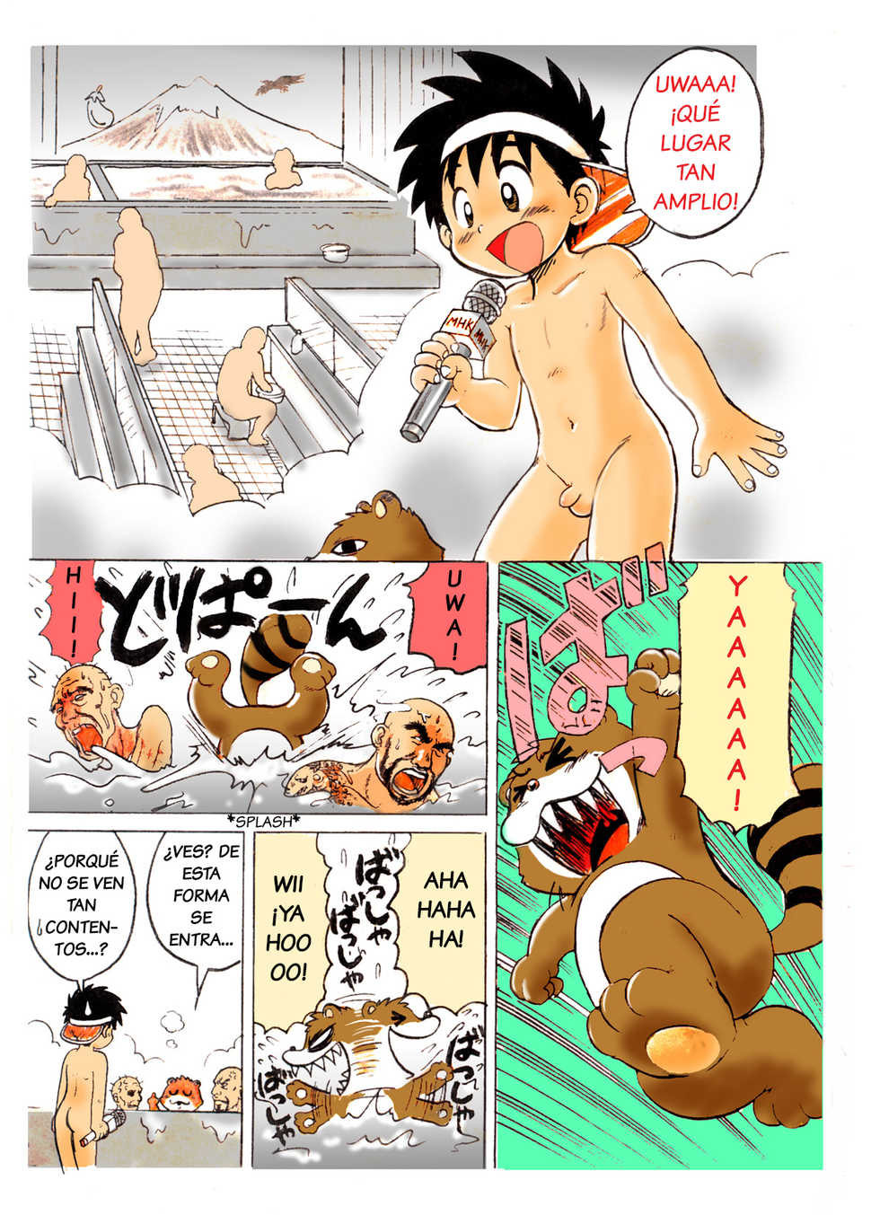 [Sennen Teikoku (Mitsui Jun)] Tanken! Boku no Machi 2 | [Spanish] [Thakerion] - Page 11