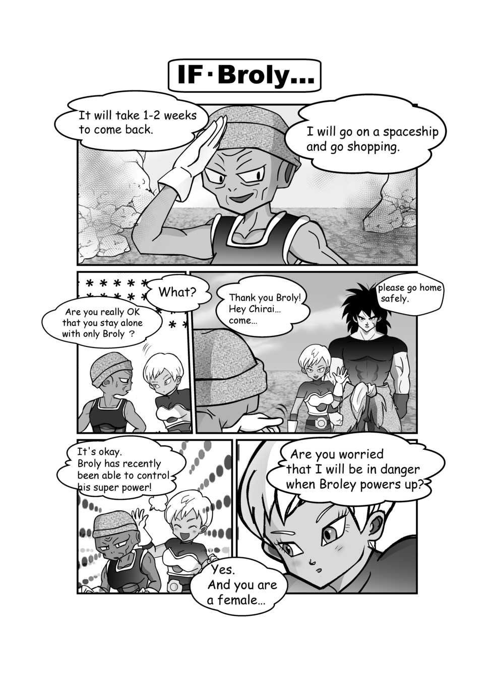 [Shinsenyasai] If Broly... (Dragon Ball Super) [English] - Page 2