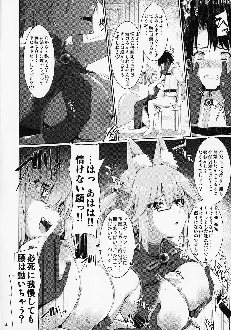 (C95) [TOYBOX, Kujira Logic (Kurikara, Kujiran)] Nyuuri Keizoku Kyousha Kikan Kyuu (Fate/Grand Order) - Page 11