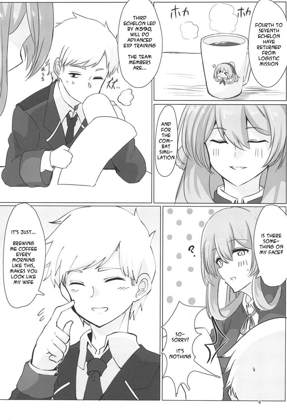(C95) [Hello Girls! (10eki)] Usotsuki Nemurihime | The Liar Sleeping Princess (Girls' Frontline) [English] [Spicaworks] - Page 3
