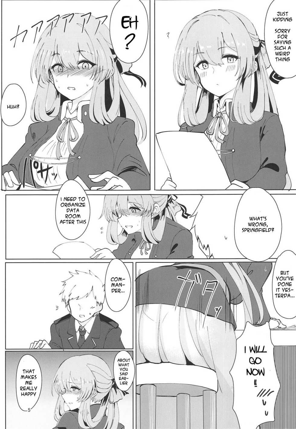 (C95) [Hello Girls! (10eki)] Usotsuki Nemurihime | The Liar Sleeping Princess (Girls' Frontline) [English] [Spicaworks] - Page 4