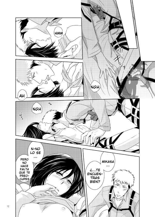 [Hazama (Sayama)] Furerarenai (Shingeki no Kyojin) [Spanish] [Digital] - Page 11