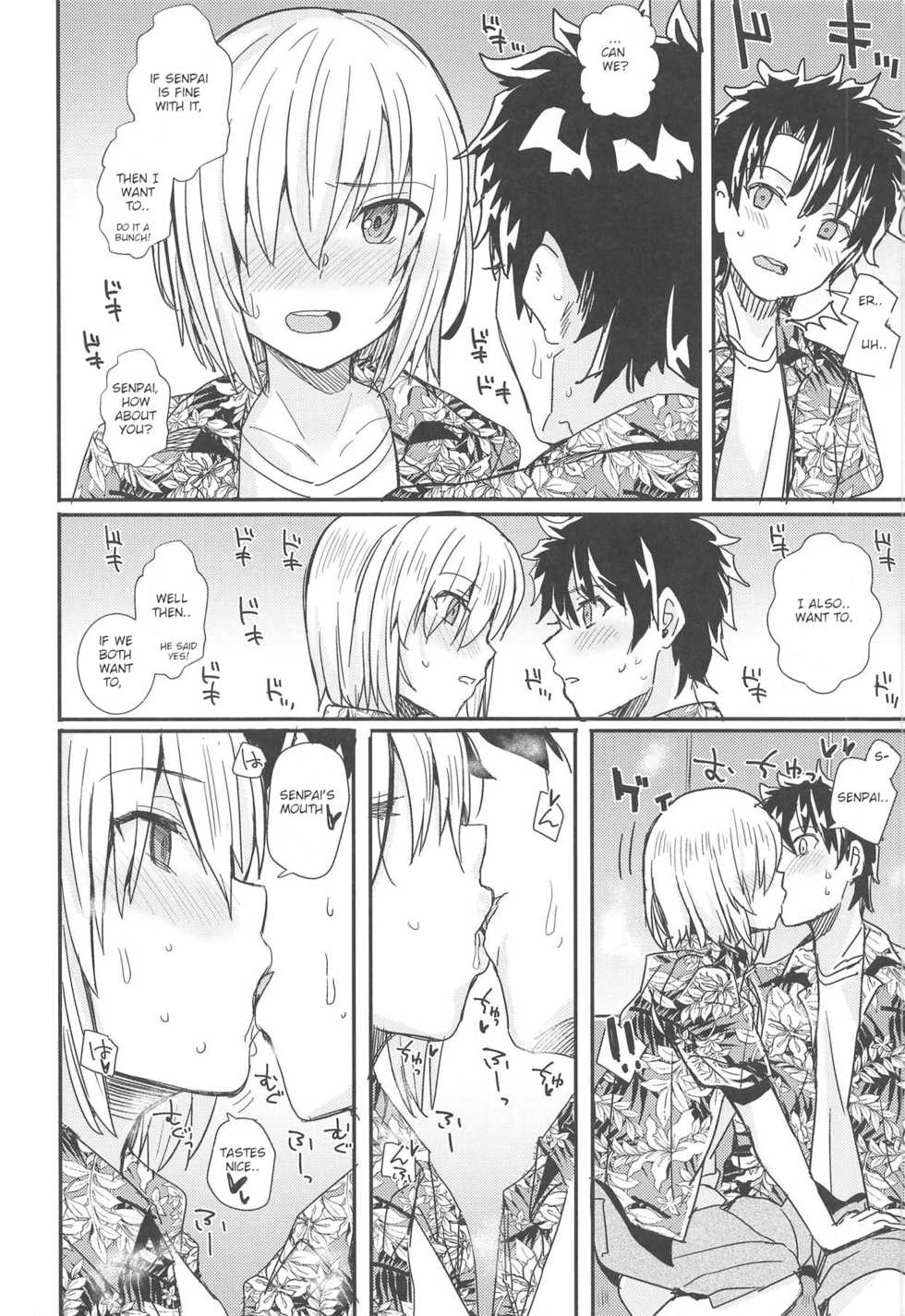 (C95) [Haru Koubou (Harukoubou Norimaki)] Dekitara Nanoka Nanaban (Fate/Grand Order) [English] [dirtybox] - Page 11