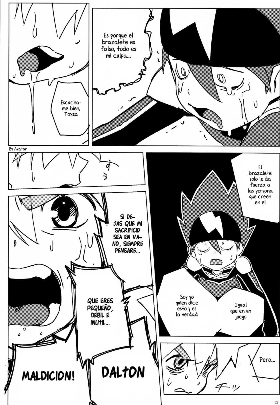 [Nimoya (Nimoyu)] Tenmou Kaikai Tenkai Knights Toxsa Dalton Tenkai Hon (Tenkai Knights) [Spanish] [Avatar-kun] - Page 12