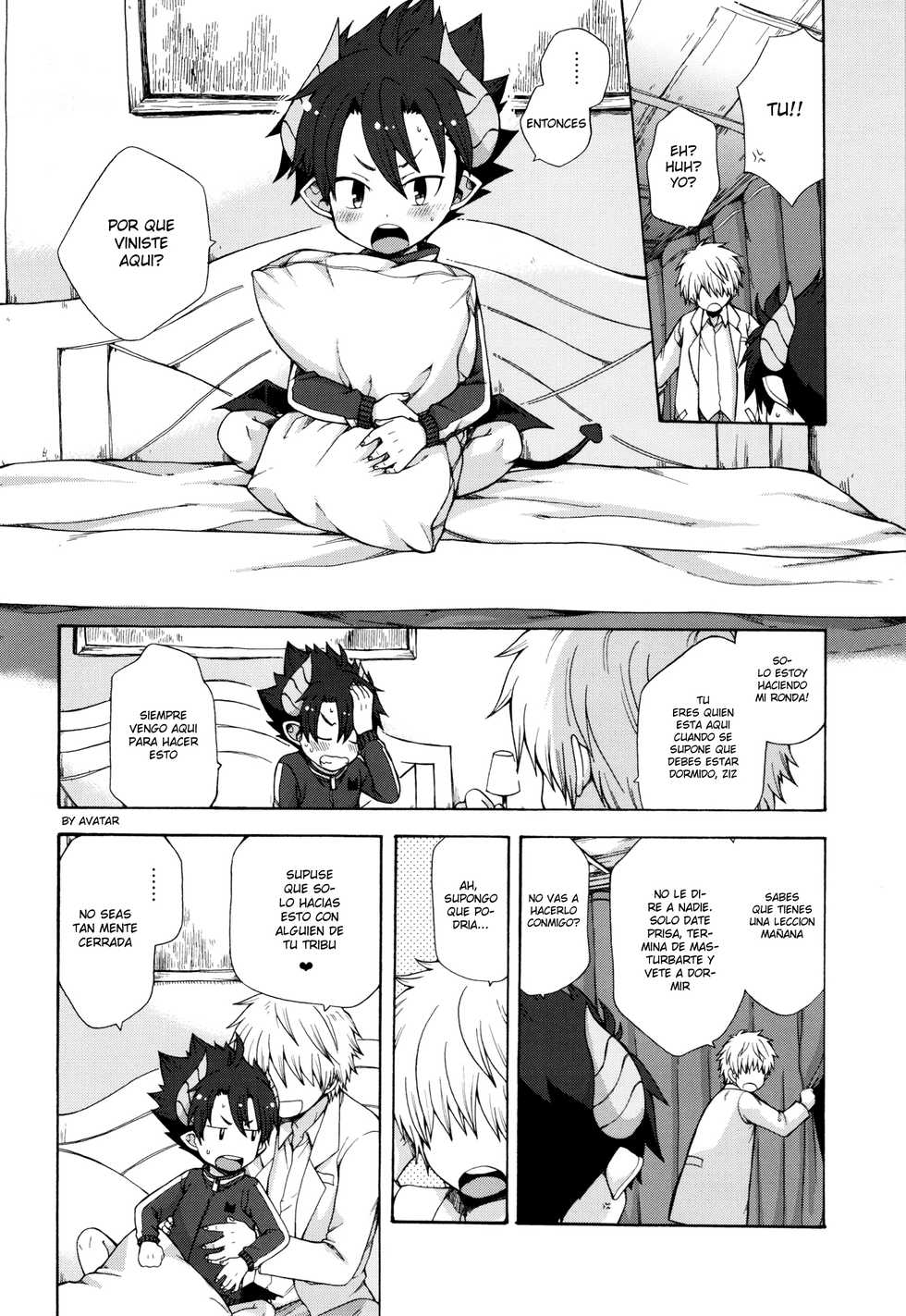 (C90) [CHIN-UP (Pocchi)] Oyasumi, Ziz-kun. (Pop-Up Story) [Spanish] [Avatar-kun] - Page 3