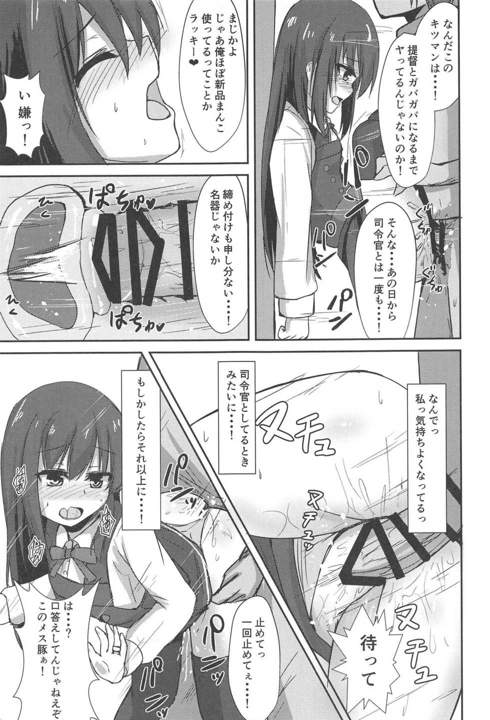 (C95) [Locomocodon (Locos)] Asashio-chan no Seishori Shuukan (Kantai Collection -KanColle-) - Page 10