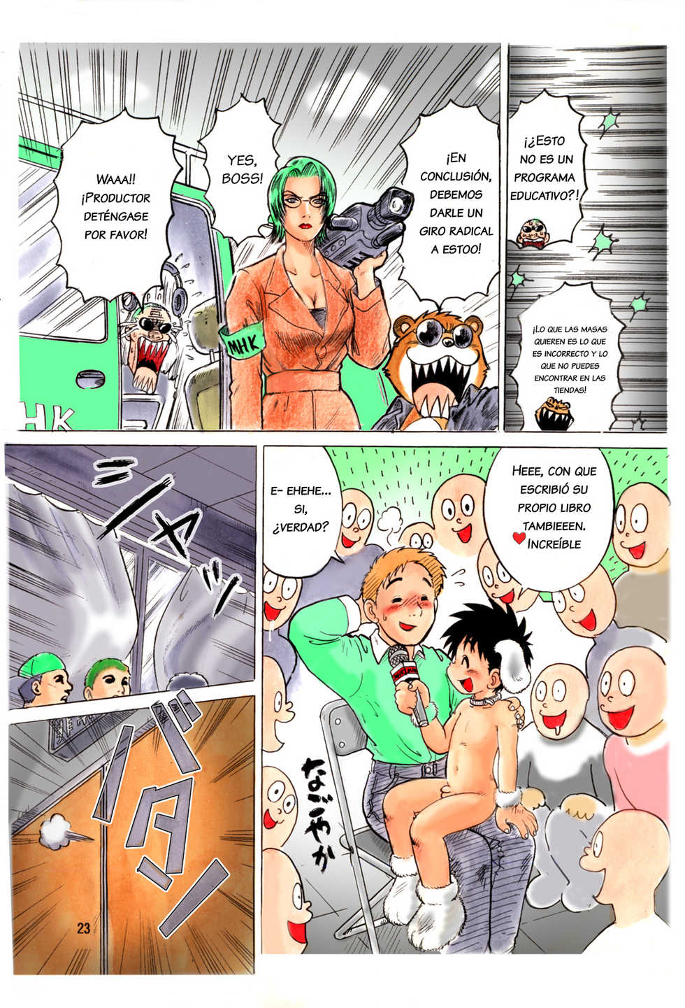 [Sennen Teikoku (Mitsui Jun)] Tanken! Boku no Machi 3 | [Spanish] [Thakerion] - Page 23