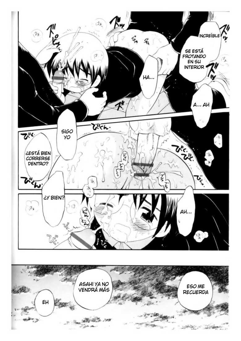 [Hoshiai Hilo] Okujou de Matsu (Shounen Ai no Bigaku 11 The Megane Shounen) [Spanish] [Thakerion] - Page 12