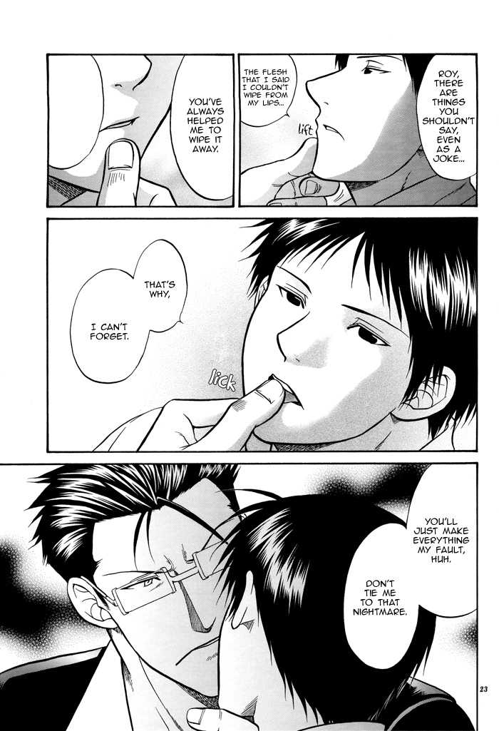 (C69) [K2 Company (Kodaka Kazuma)] Shangri-la (Fullmetal Alchemist) [English] [Dangerous Pleasure] - Page 23