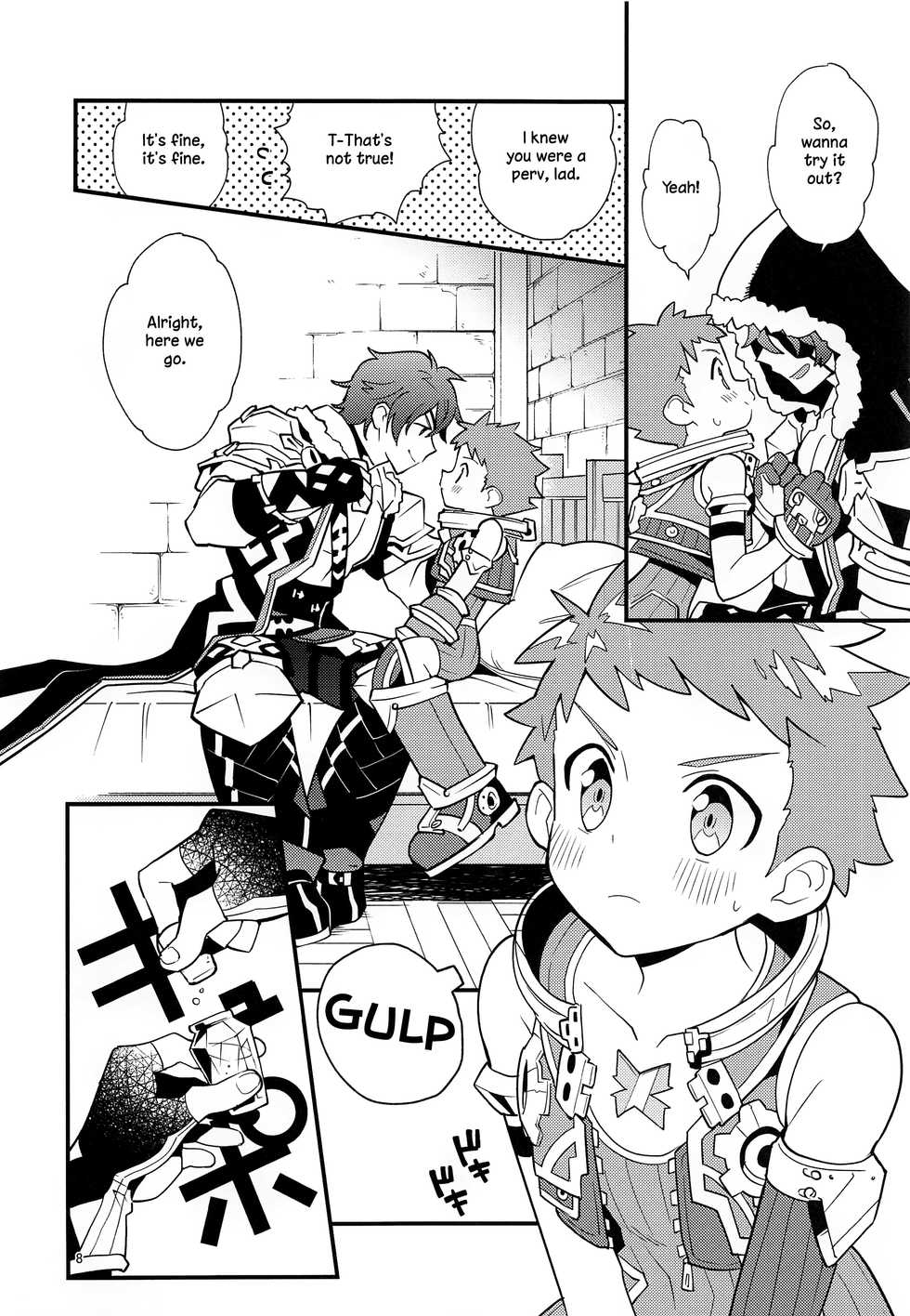 (C95) [Pometeor (Enotou)] TROP DUEX (Xenoblade Chronicles 2) [English] [Anzu] - Page 7