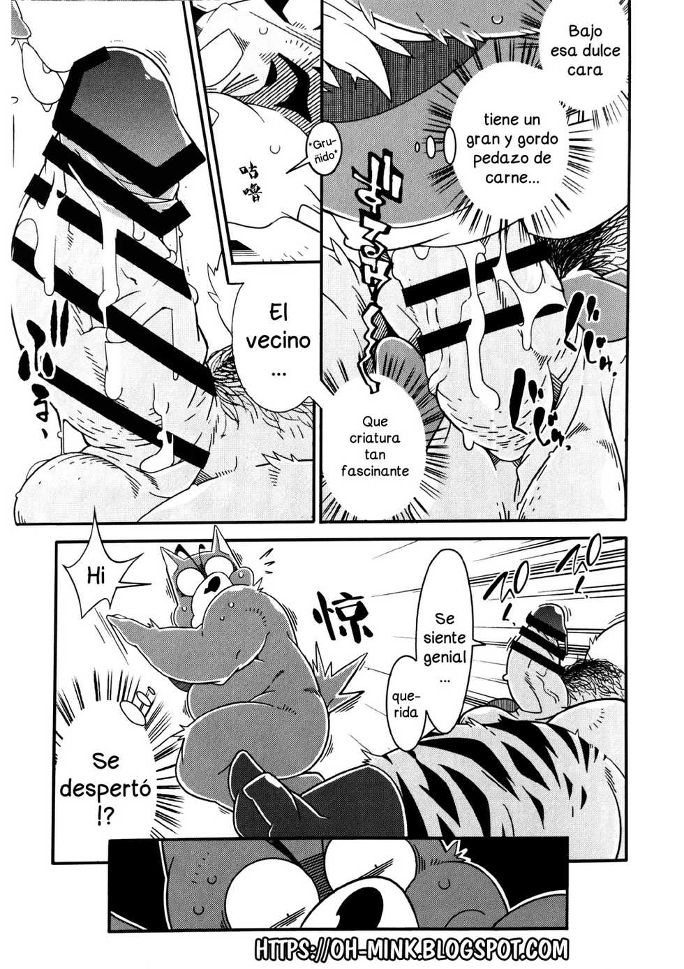 [Deresuke Syuppan (Heppoko Taro)] Tonari no Danna-san [Spanish] [Digital] - Page 14