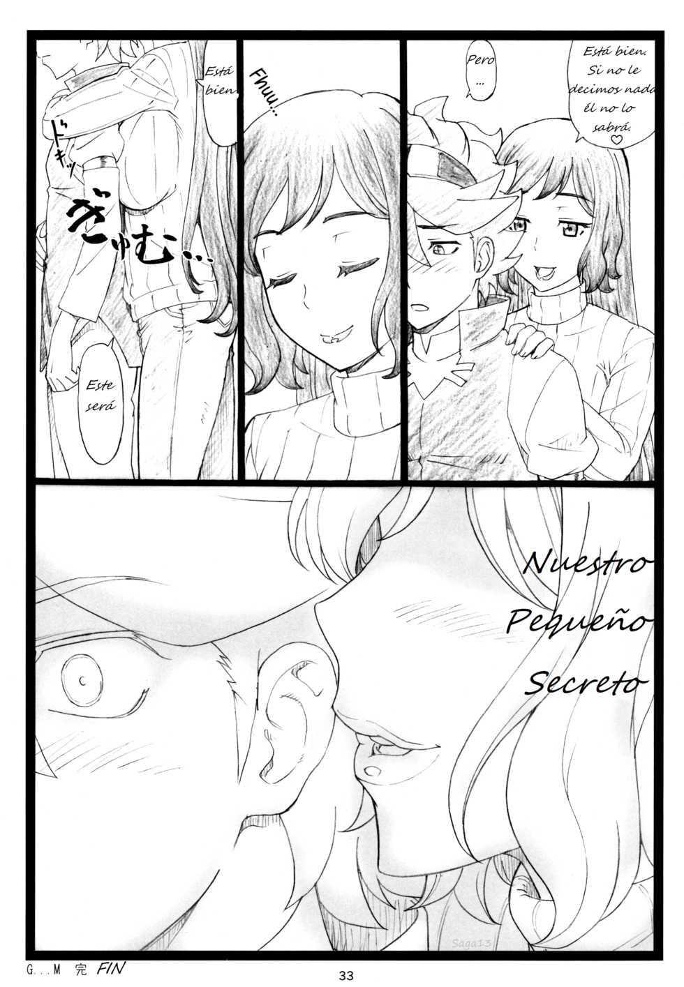 (C85) [Ohkura Bekkan (Ohkura Kazuya)] G...M (Gundam Build Fighters) [Spanish] [Saga13] - Page 31