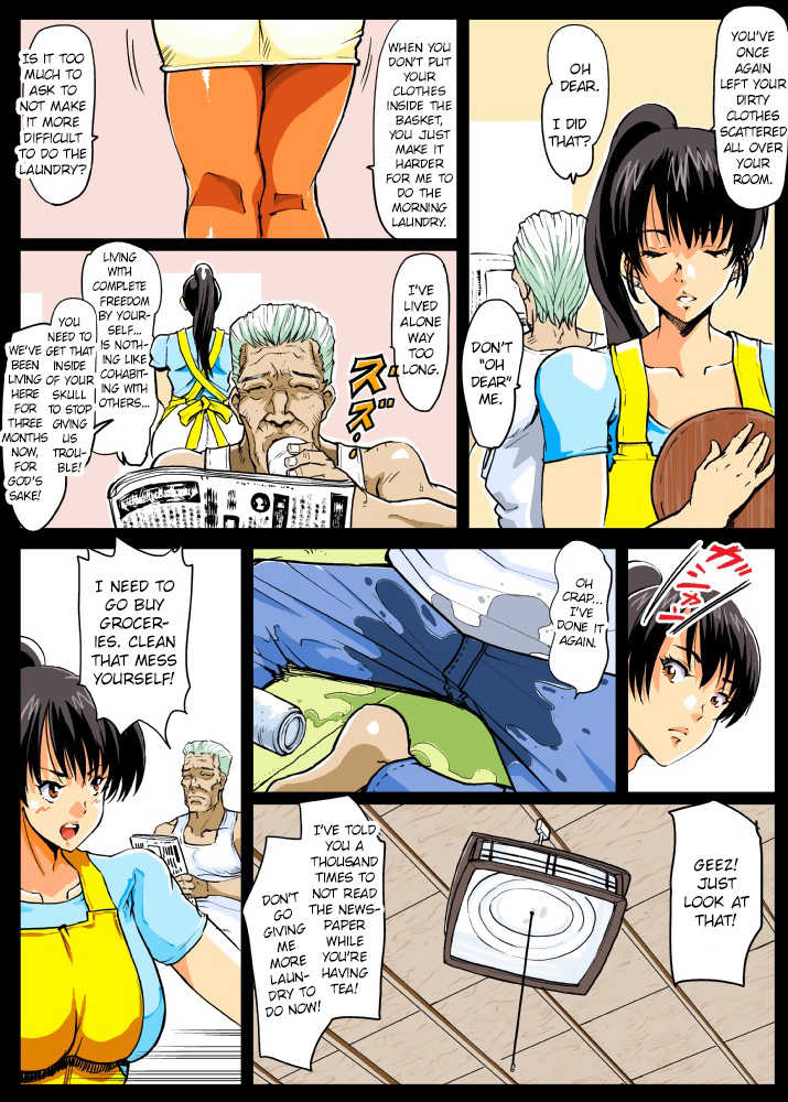 [Lunaterk] Giri Mara ni Hatsujou Suru Yome | The Wife that Copulated with the Penis-In-Law [English] [The Chrysanthemum Translations] - Page 2