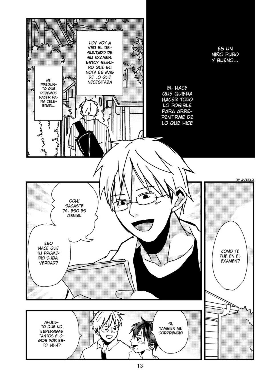 (SUPERKansai19) [Kume (Minakami)] Kimi to Himitsu no Jugyou [Spanish] [Avatar-kun] - Page 13